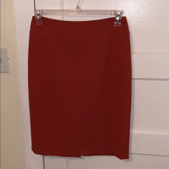 Halogen coral pencil skirt - size 4 - Picture 3 of 4